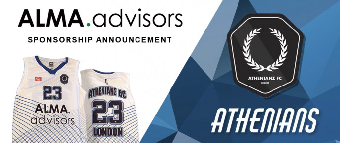 Alma Advisors announces sponsorship of Athenians Sports Club